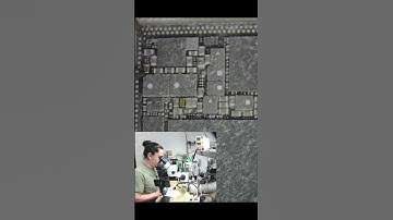 Injecting Voltage Into Motherboard to Detect Shorted Capacitor - iPhone Data Recovery Techniques
