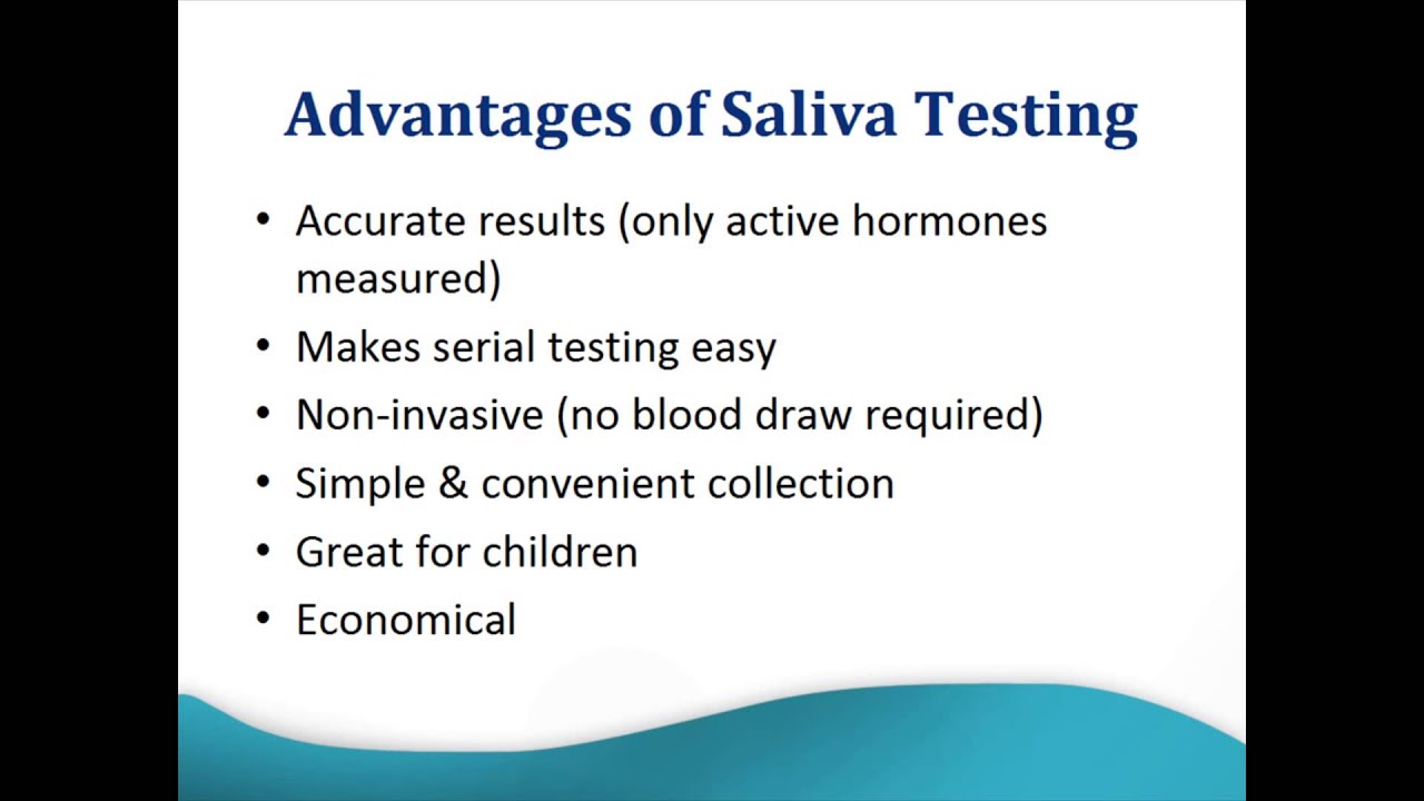 The Benefits Of Saliva Testing YouTube