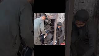 Makin A New Tractor Rear Wheel Rim-Manufacturer Process Of Tractor Rear Wheel Rim-