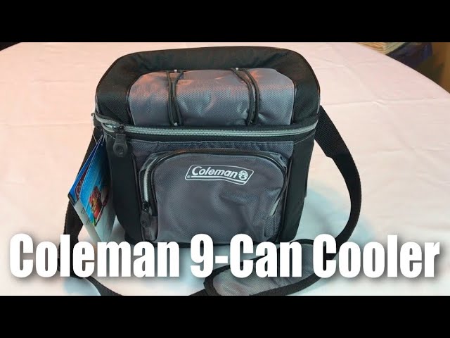 Coleman 9-Can Soft Cooler With Hard Liner Review 