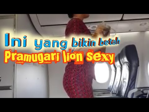 🔴PRAMUGARI LION AIR SANGAT CANTIK DAN SEKSI, MANA TAHAN || Perjalanan Surabaya-Batam