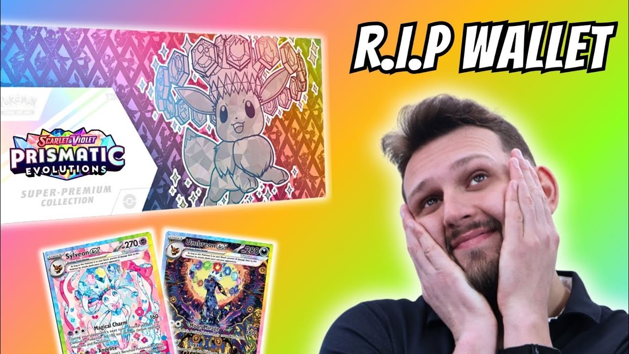 Pokémon Prismatic Evolutions SUPER PREMIUM Collection OPENING