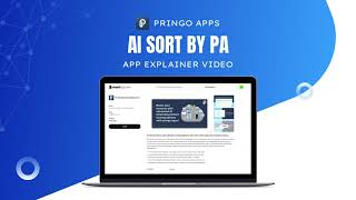 Pringo Apps: AI Product Sorting App - Explainer Video screenshot 1
