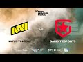 Natus Vincere vs Gambit - EPIC CIS League Spring 2021 - map1 - de_dust2 [MintGod & TheCraggy]