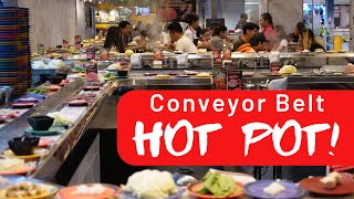 Shabushi Conveyor Belt Hot Pot Restaurant in Thailand