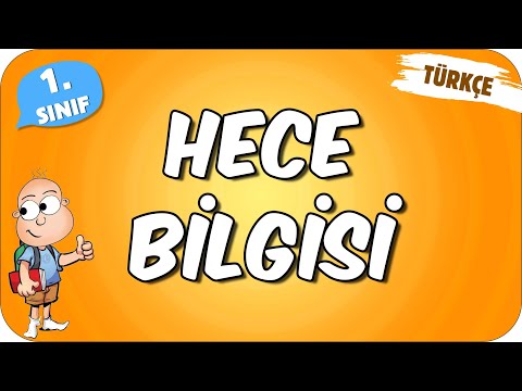 Hece Bilgisi 📙 1.Sınıf Türkçe #2024