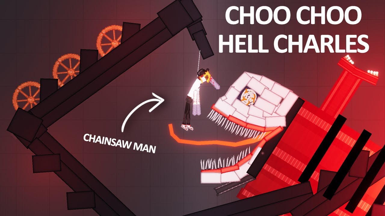 Мод пипл плейграунд бензопилы. Hell Charles. Choo Choo Charles and Chainsaw man Love. Постройки в Melon Playground малыныаолаалклыдаовлаьвьудалвлуд.