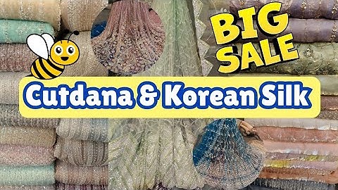 Cutdana Work Embroidery Designs🔥💥| Cutdana work Dress | Cutdana Net Fabric👗| cutdana work🌟| cut dana