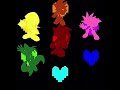 As 7 Almas De Undertale Versão Sonic