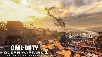 Favela Escape / Run and Gun - Modern Warfare 2 Remastered Part 7  - 4K