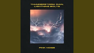 Soft Rain and Thunder, Pink Noise (Loopable)