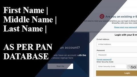 FIND FULL NAME AS PER PAN DATABASE CORRECTLY - New Working Method