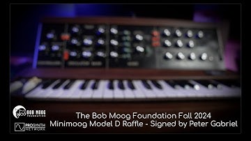 A Very Special Minimoog: The Bob Moog Foundation Fall Raffle 2024