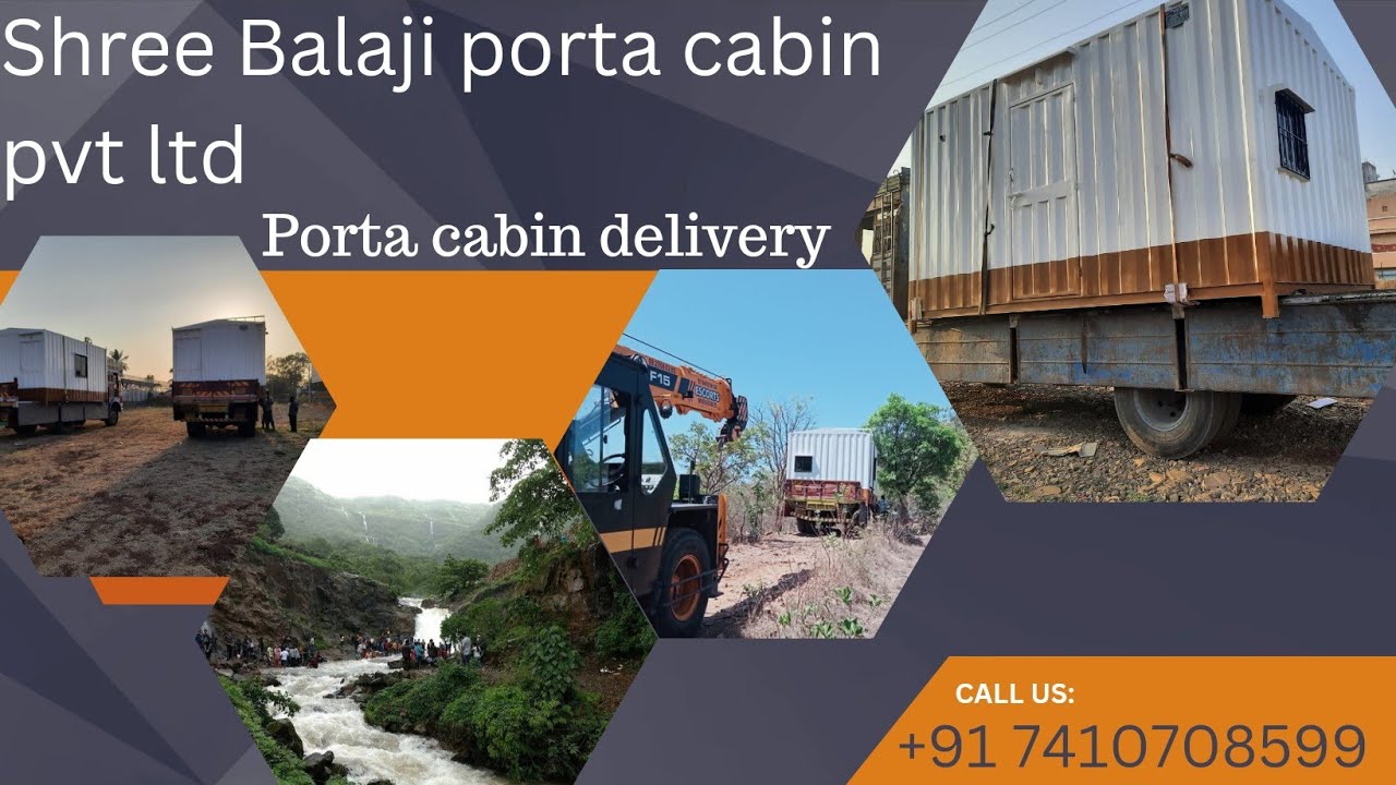 Delivery 🚚 of new porta cabin | Mulshi project | Porta cabin delivery complete video.