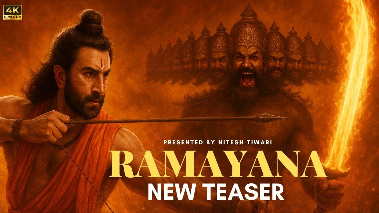 🔥 Ramayana 2025 Teaser – Ranbir as Ram, Yash as Raavan | Epic First Look | Fan Made