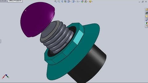 SolidWorks P Tutorial #38: Light Bulb Socket (+Basic assembly 4beginners)