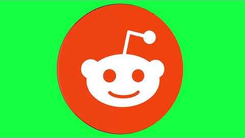 Reddit Green Screen Logo Loop Chroma Animation
