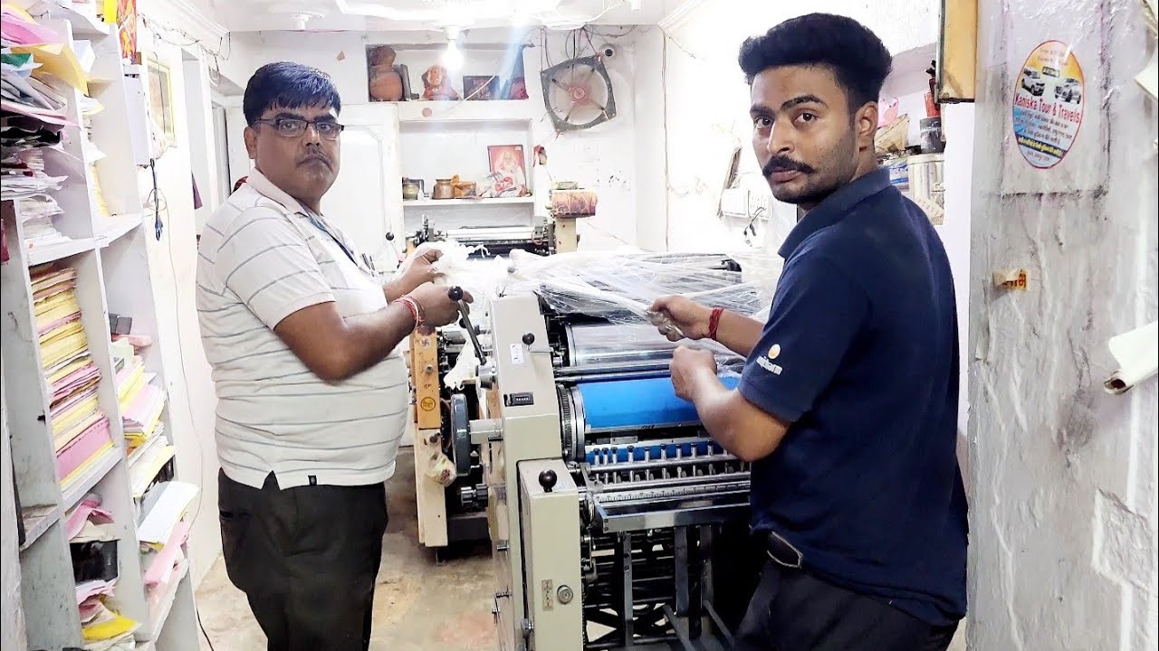 Offset Printing Machine Ryobi 3200CD Sale and Complete installation 