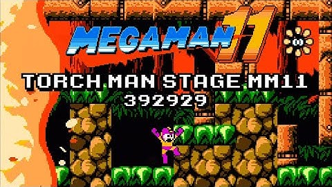 Mega Man Maker: Torch Man Stage MM11 ID: 392929 Created By: Mega Man 11 FC