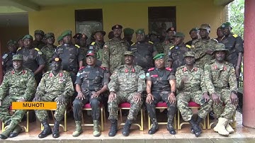 OPERATION SHUJAA:  UPDF AND FARDC COMMANDERS MEET TO REVIEW THE PROGRESS OF OPERATION SHUJAA