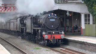 Stanier duo to the West | Black Fives 44871 & 45407 on Day 1 of 'The Great Britain XVI' - 13.04.24