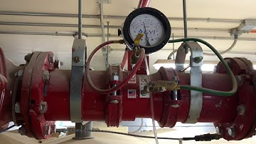 Flow Test For Fire Pump