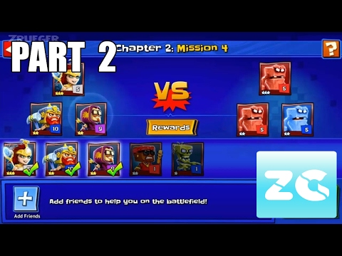 Team Z - League of Heroes Android IOS Walkthrough Part 2 Gameplay HD