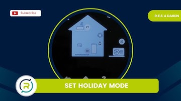 HOW TO: Set Holiday Mode on a Daikin Heat Pump
