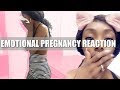 Finding Out We&#39;re Pregnant After Miscarriage | Very Emotional Reaction