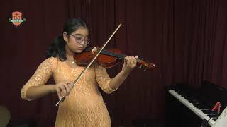 Shreeya Kamble violin Grade  4 Exam // Taught To Teach Music School
