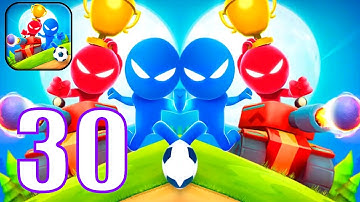 Stickman Party -Tournament Mode 1234 Players Free Random Gameplay Walkthrough Part 30 (Android,iOS)