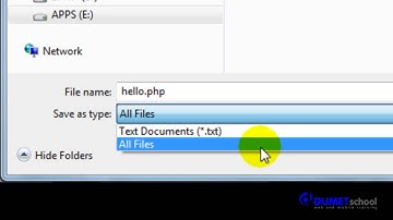 Membuat PHP Hello World