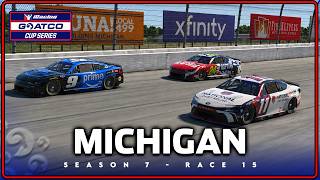 NASCAR iRacing Michigan | Goatco Cup Series | Race 15