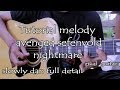 Tutorial melody a7x nightmaresolo lessonfingerstyle guitar cover