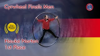Hauke Narten World Championships 2022 in Cyrwheel Men Finals 1st Place