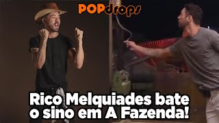 Rico Melquiades bate o sino em A Fazenda! #PopDrops @PopZone