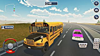 School Bus driving game | City School Bus Driver game offline | Android School Bus game play... screenshot 3