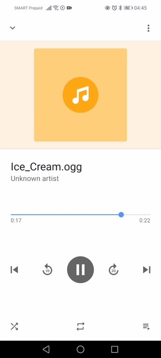 Samsung ringtone: Ice cream
