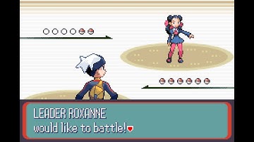 Pokémon Ruby Randomiser [Part 2: Petalburg Woods/Roxanne] (No Commentary)