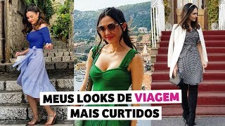 Meus looks de VIAGEM mais curtidos I Ana Letícia Mattos