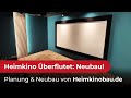 Heimkino unter Wasser! Neubau mit Planung und Umsetzung vom Heimkinobau-Team