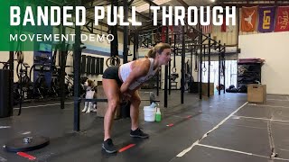 Banded Pull Through | Movement Demo