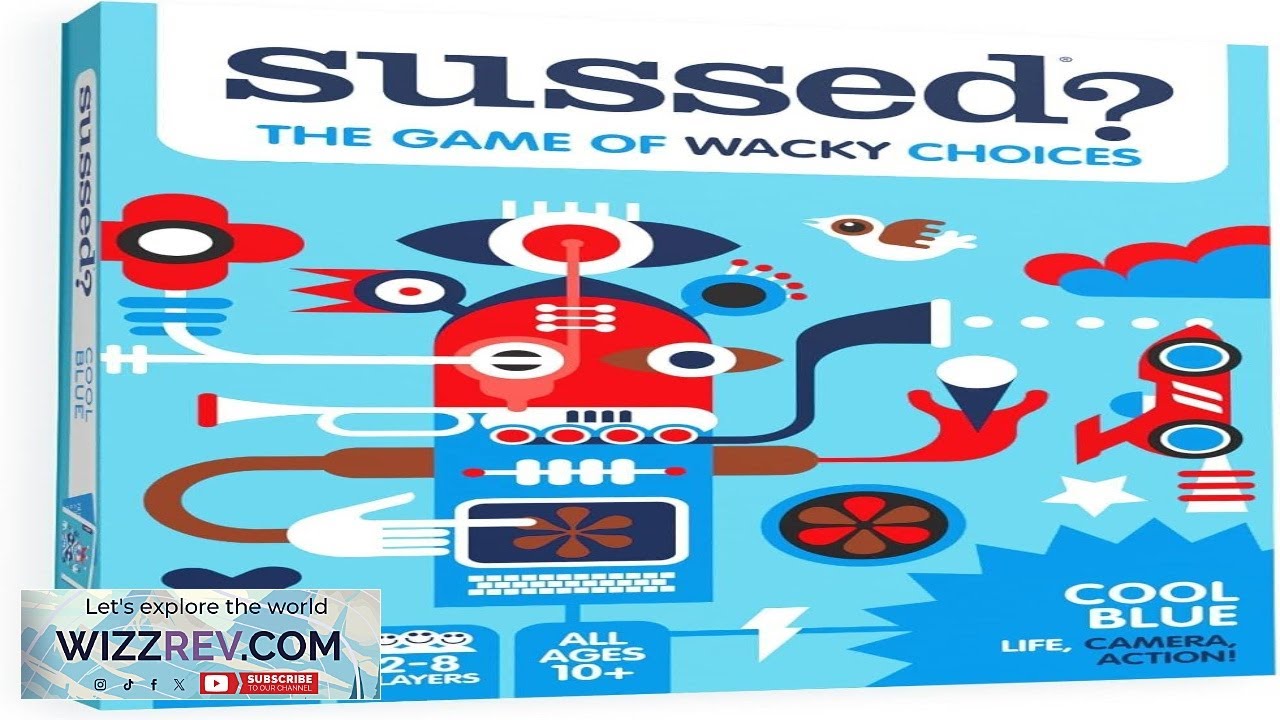 SUSSED The Wacky What Would You Do? Card Game Stocking Stuffer