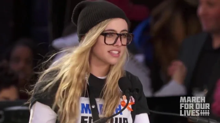 Delaney Tarr Speaks at March For Our Lives - "They...
