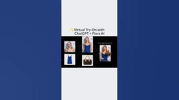 Virtual Try-On with ChatGPT + Flora AI | #shorts