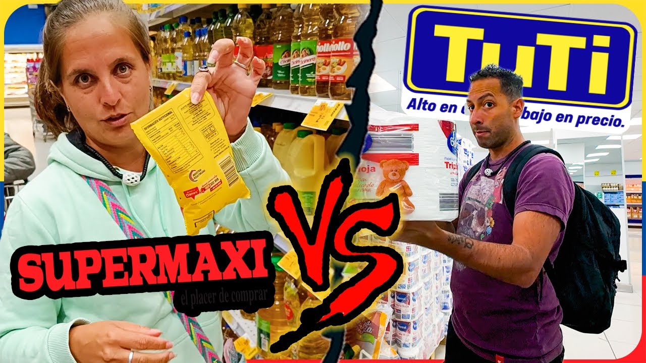 😳 TUTI: ¿Vale la pena? ¿ES TAN BARATO? Comparando precios y calidad 🇪🇨 |Familia Nómade|