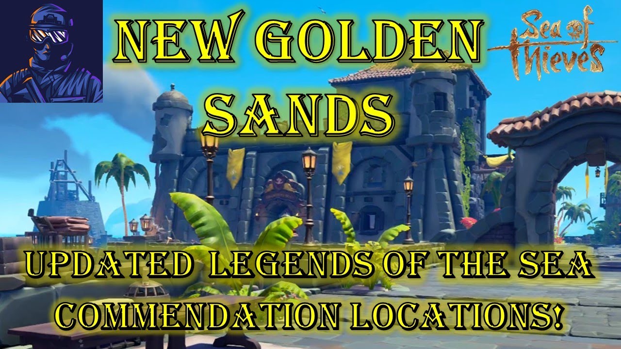 New Golden Sands Legends of the Sea Commendation Locations (Updated