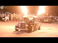 Watch fire light the sky at Cruisin' The Coast's flame-throwing competition