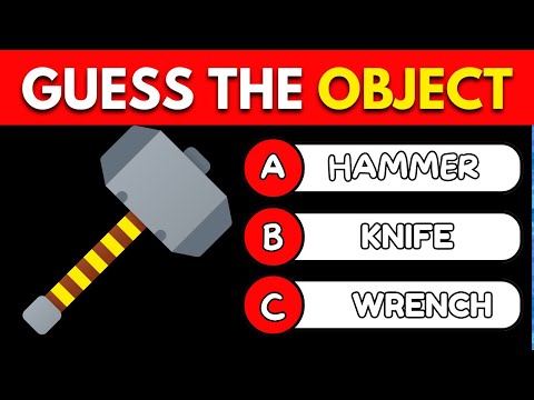 Can You Guess The Objects The Quiz Challenge