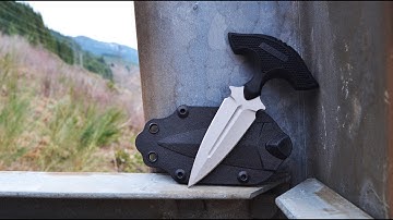 NEW! Schrade SCHF54 Covert Push Dagger - Double Edged, Multi-Position, EDC.